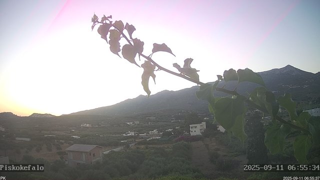 time-lapse frame, PKweather webcam