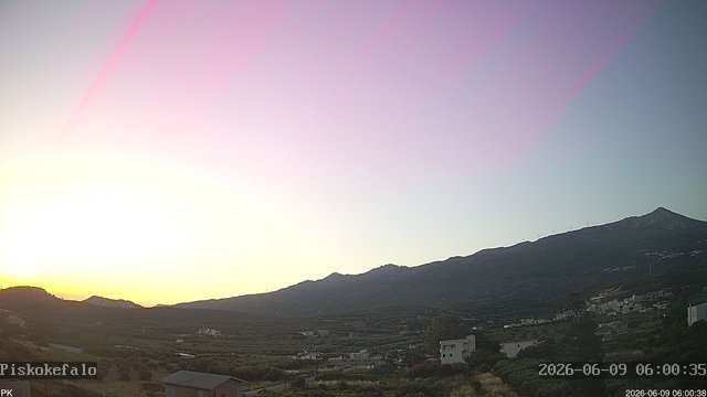 time-lapse frame, PKweather webcam