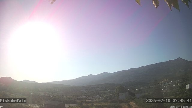 time-lapse frame, PKweather webcam