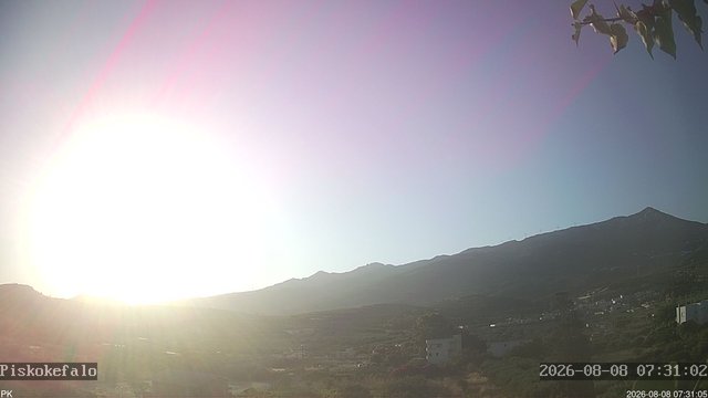 time-lapse frame, PKweather webcam