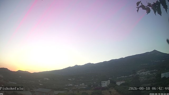 time-lapse frame, PKweather webcam