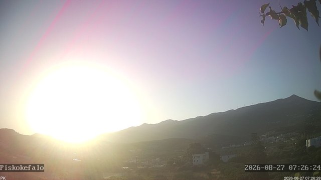 time-lapse frame, PKweather webcam