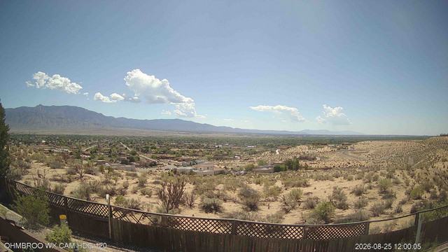 view from ohmbrooCamNorth on 2026-08-25