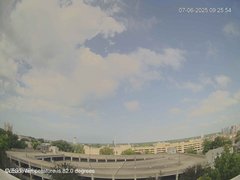 view from University Place Apartments - West Weather on 2025-07-06
