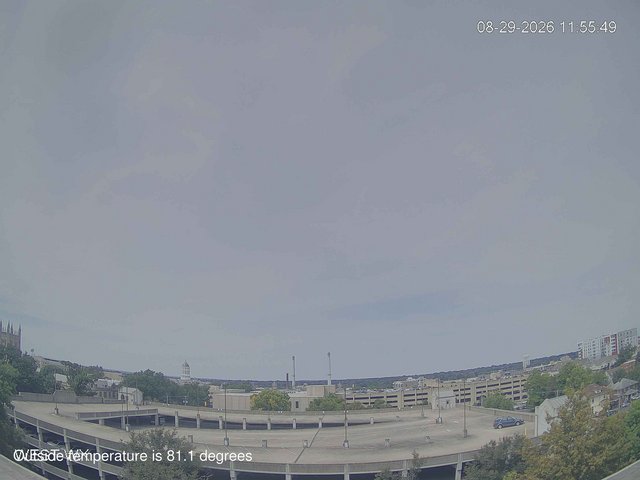 view from University Place Apartments - West Weather on 2026-08-29