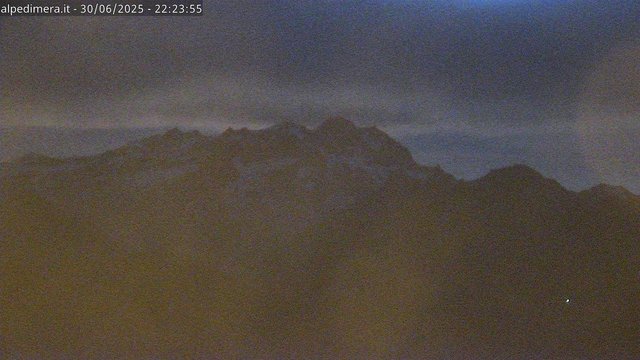 time-lapse frame, Alpe di Mera - Panorama Monte Rosa webcam