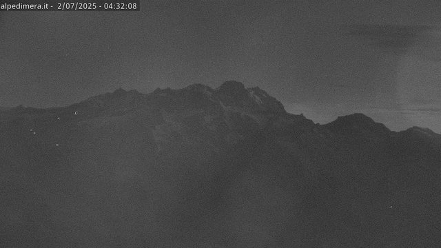 time-lapse frame, Alpe di Mera - Panorama Monte Rosa webcam