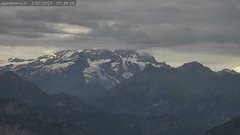 view from Alpe di Mera - Panorama Monte Rosa on 2025-07-02