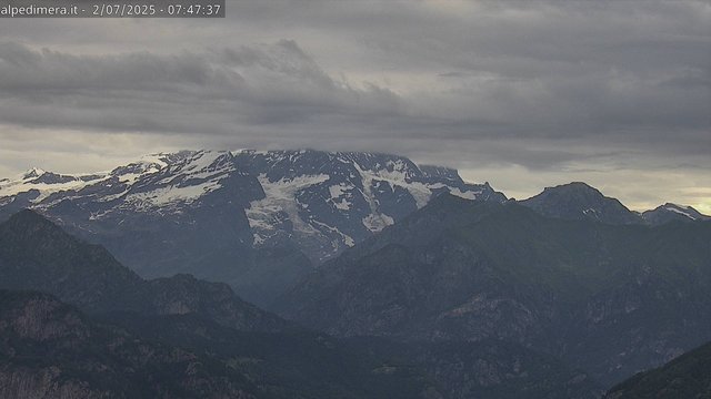 time-lapse frame, Alpe di Mera - Panorama Monte Rosa webcam
