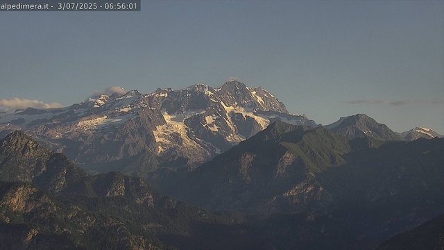 time-lapse frame, Alpe di Mera - Panorama Monte Rosa webcam