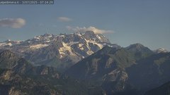 view from Alpe di Mera - Panorama Monte Rosa on 2025-07-03