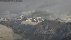 view from Alpe di Mera - Panorama Monte Rosa on 2025-09-14