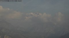 view from Alpe di Mera - Panorama Monte Rosa on 2026-04-18