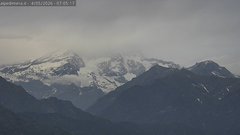 view from Alpe di Mera - Panorama Monte Rosa on 2026-05-04