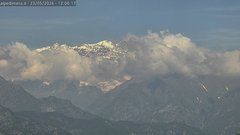 view from Alpe di Mera - Panorama Monte Rosa on 2026-05-23