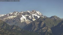 view from Alpe di Mera - Panorama Monte Rosa on 2026-06-11