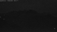 view from Alpe di Mera - Panorama Monte Rosa on 2026-06-18