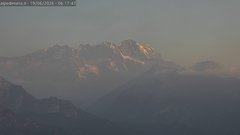 view from Alpe di Mera - Panorama Monte Rosa on 2026-06-19
