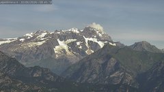 view from Alpe di Mera - Panorama Monte Rosa on 2026-06-30
