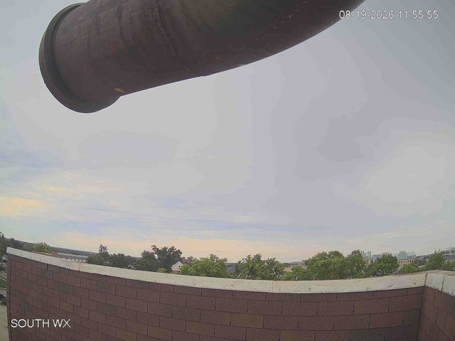 view from University Place Apartments - South Weather on 2026-08-19