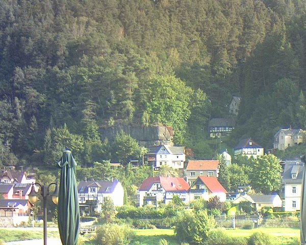 time-lapse frame, Webcam in Bad Schandau, Krippen & Postelwitz webcam