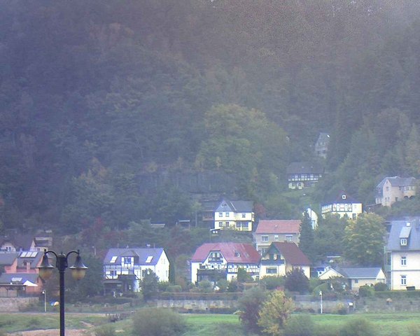 time-lapse frame, Webcam in Bad Schandau, Krippen & Postelwitz webcam