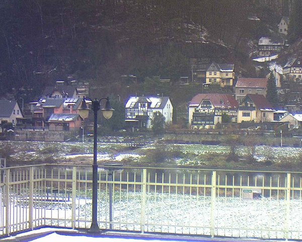 time-lapse frame, Webcam in Bad Schandau, Krippen & Postelwitz webcam