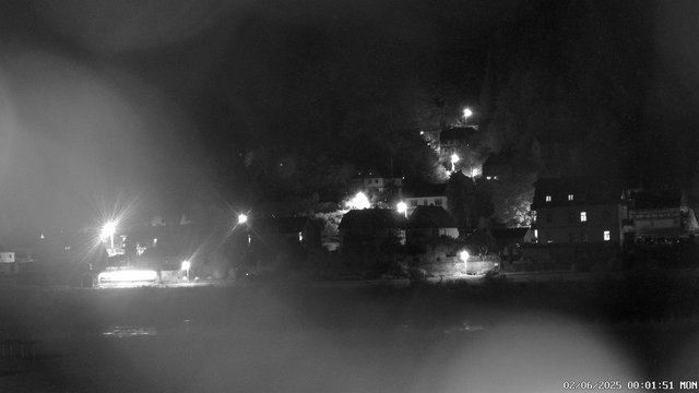 time-lapse frame, Webcam in Bad Schandau, Krippen & Postelwitz webcam