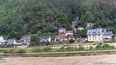 view from Webcam in Bad Schandau, Krippen & Postelwitz on 2025-07-04