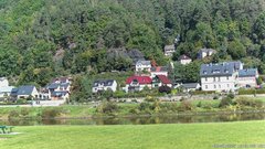 view from Webcam in Bad Schandau, Krippen & Postelwitz on 2025-09-08