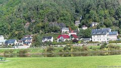 view from Webcam in Bad Schandau, Krippen & Postelwitz on 2025-09-09