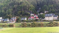 view from Webcam in Bad Schandau, Krippen & Postelwitz on 2025-09-13