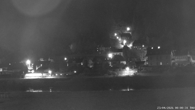 time-lapse frame, Webcam in Bad Schandau, Krippen & Postelwitz webcam