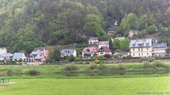 view from Webcam in Bad Schandau, Krippen & Postelwitz on 2026-05-08