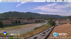 view from Santa Sofia - Torre Civica on 2025-07-19