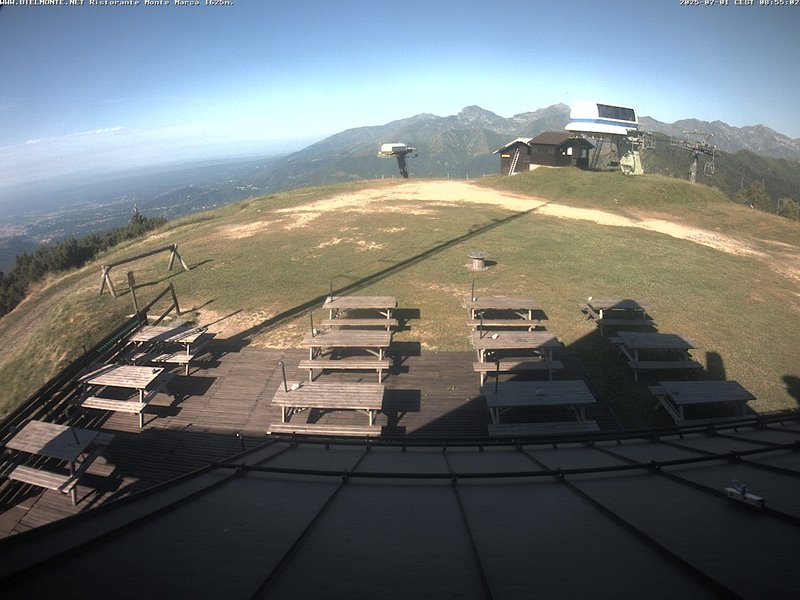 time-lapse frame, Bielmonte Monte Marca ovest webcam