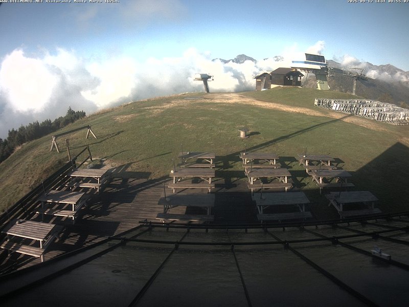 time-lapse frame, Bielmonte Monte Marca ovest webcam