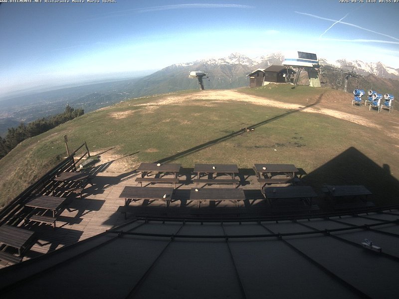time-lapse frame, Bielmonte Monte Marca ovest webcam
