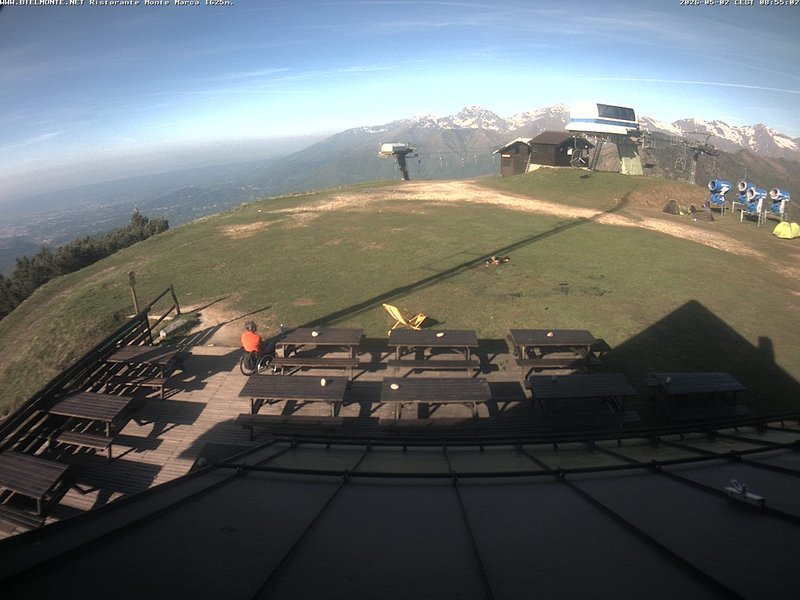 time-lapse frame, Bielmonte Monte Marca ovest webcam