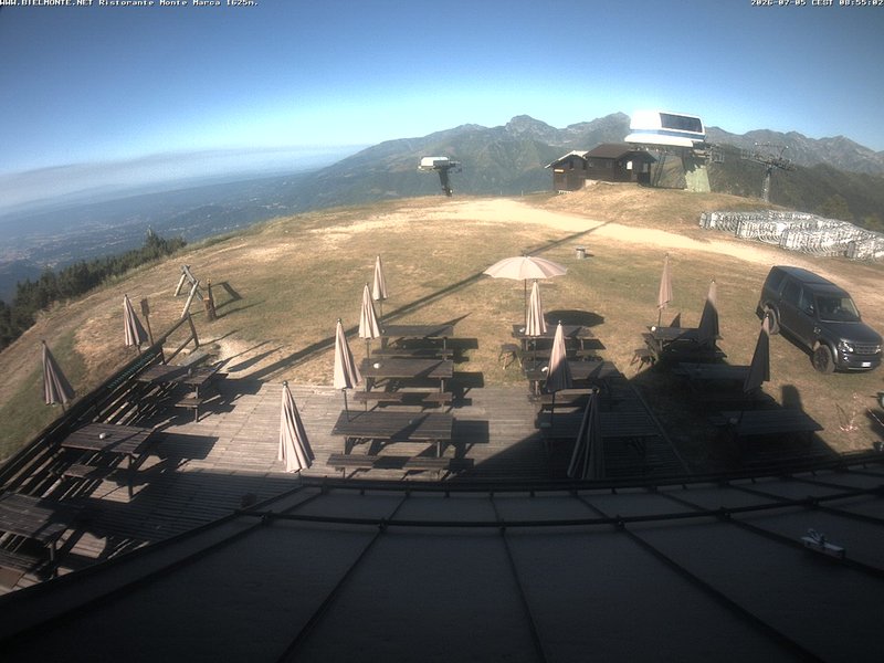time-lapse frame, Bielmonte Monte Marca ovest webcam