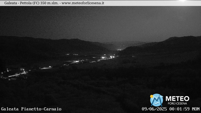 time-lapse frame, Galeata webcam