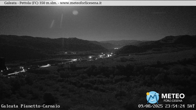 time-lapse frame, Galeata webcam