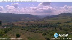 view from Galeata on 2025-08-18