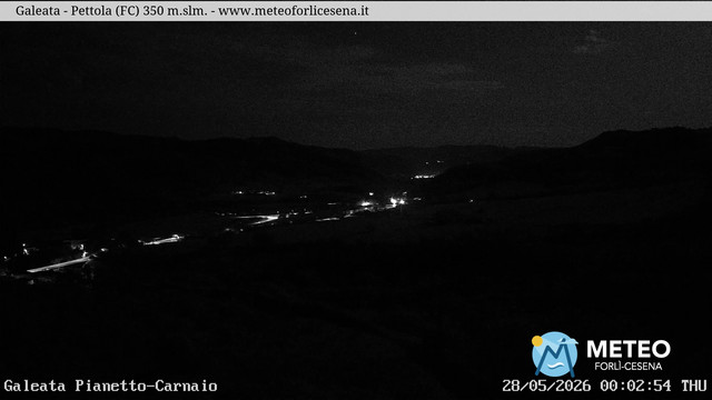 time-lapse frame, Galeata webcam