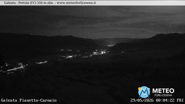time-lapse frame, Galeata webcam