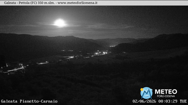 time-lapse frame, Galeata webcam