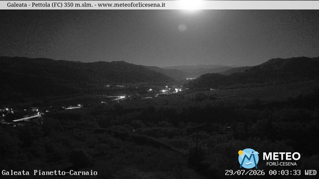 time-lapse frame, Galeata webcam