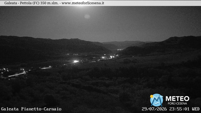 time-lapse frame, Galeata webcam