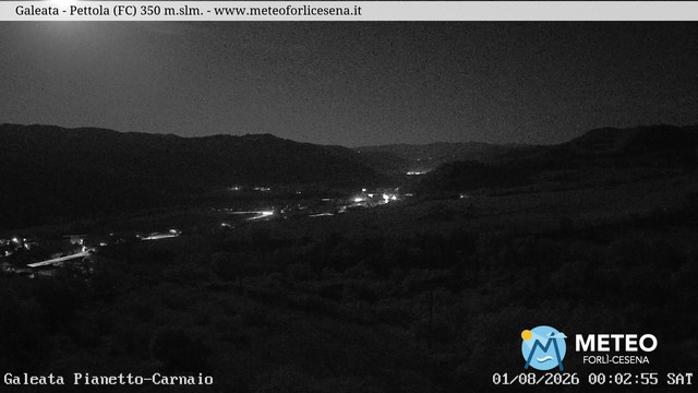 time-lapse frame, Galeata webcam
