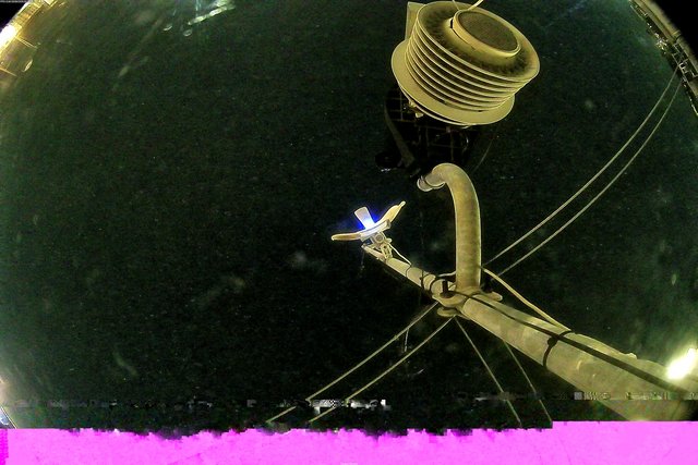 time-lapse frame, Oss. Met. di Gabicce Mare  Puntamento Zenith webcam